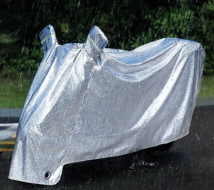 バイクカバー 大型 全天候対応厚手二重防水バイクカバー