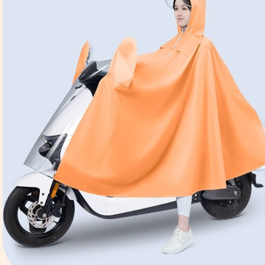 バイクカバー 原付 全身保護バイク用雨がっぱ 視界クリアタイプ