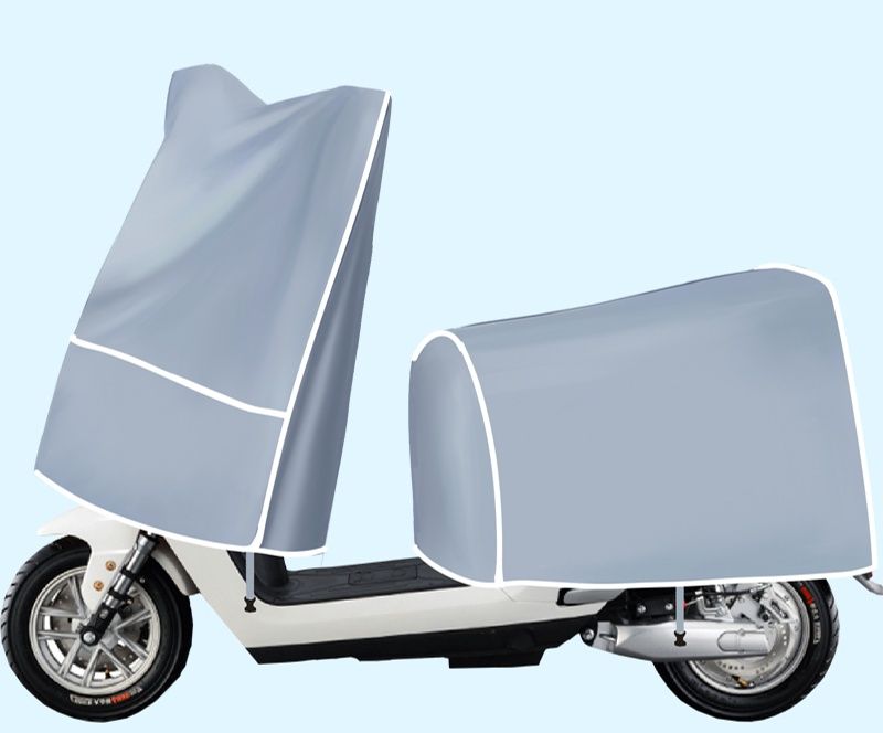 バイクカバー 原付 原付用前後カバー 電動バイク保護セット