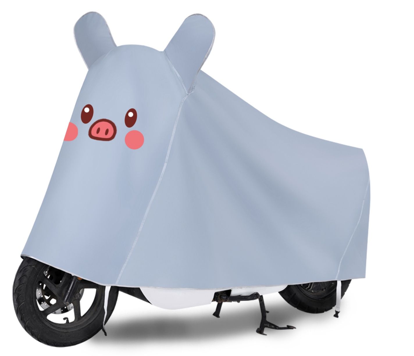バイクカバー 原付 かわいい動物デザイン原付防水カバー