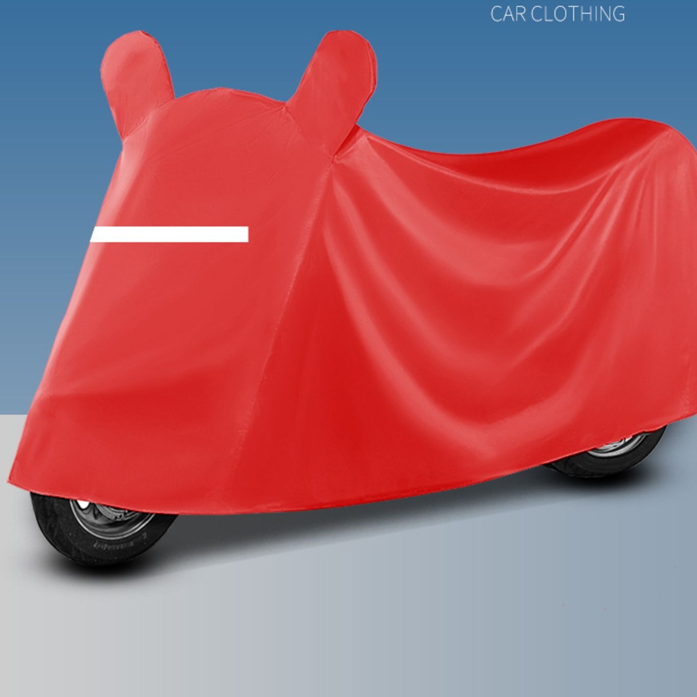 バイクカバー うさぎ耳デザイン中型バイクカバー
