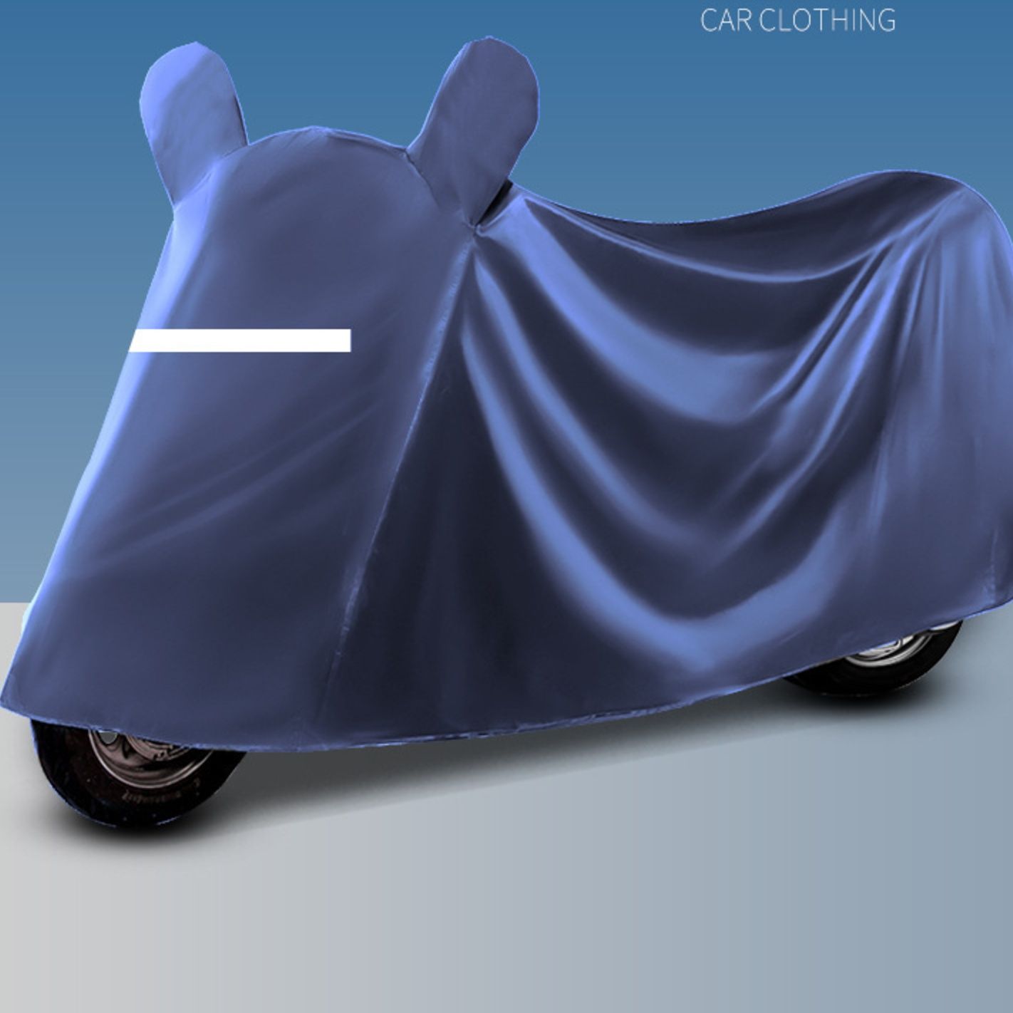 バイクカバー うさぎ耳デザイン中型バイクカバー