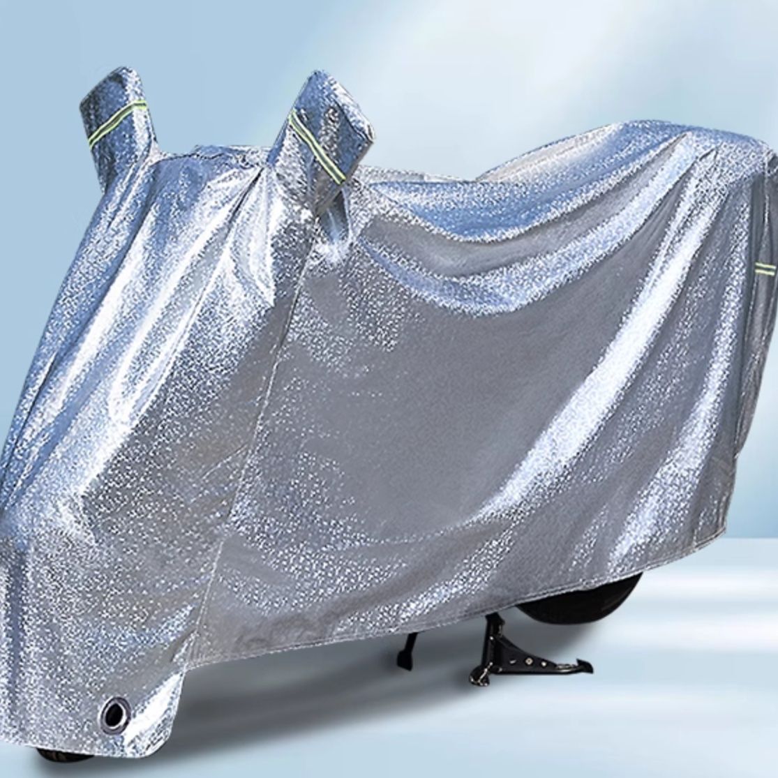 バイクカバー 耐熱メタリックバイクカバー 中型用