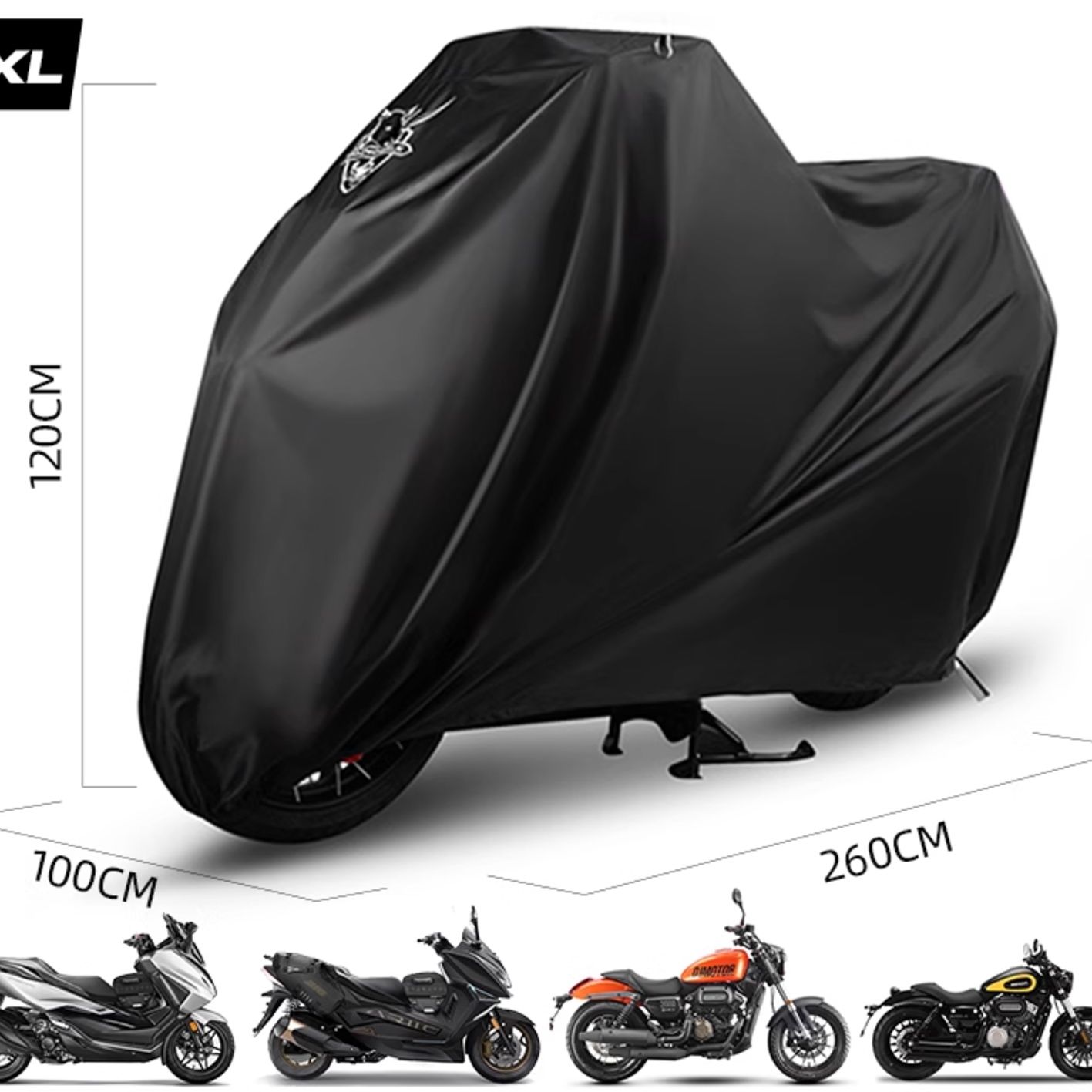 バイクカバー 大型バイク用防水フルカバー