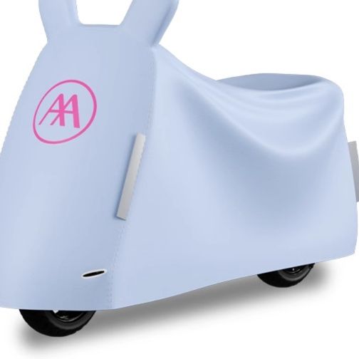 バイクカバー うさぎ耳付き防風防水バイクカバー