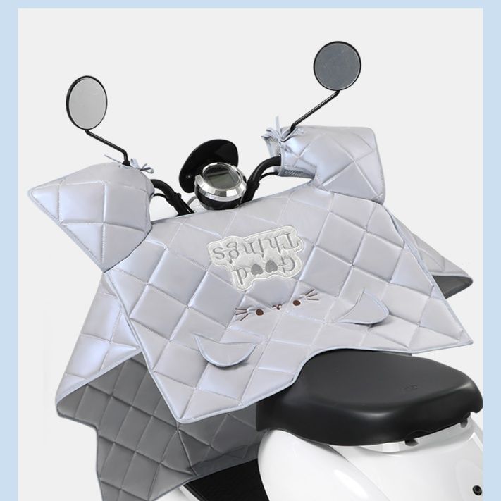 バイクカバー 猫型デザイン 原付専用バイクカバー