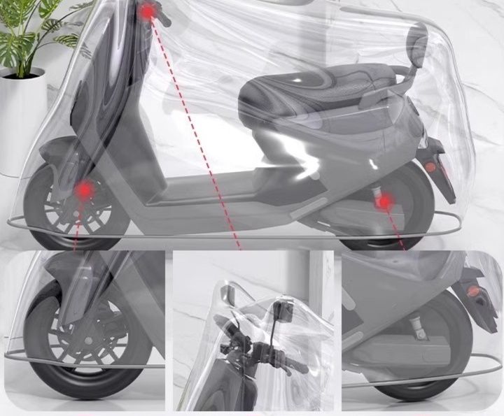 バイクカバー 二重構造防塵原付バイクカバー