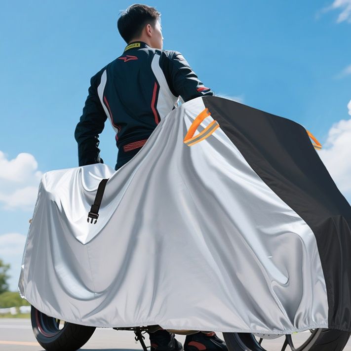 バイクカバー 全天候型保護バイクカバー 中型