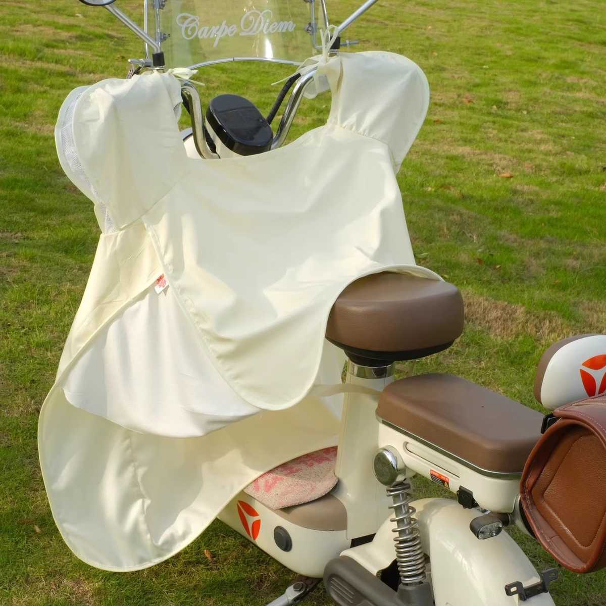 バイクカバー 優美ハンドル保護原付カバー