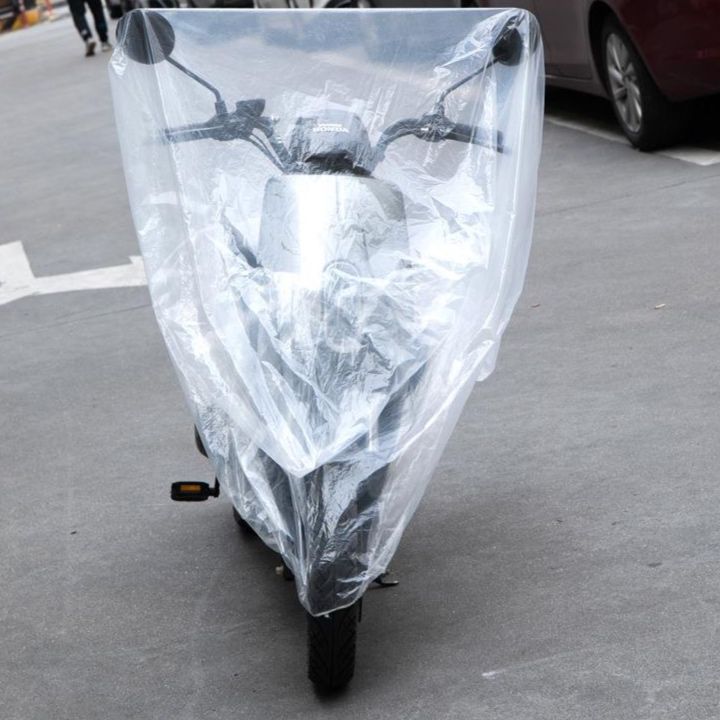 バイクカバー 透明防水全車体保護バイクカバー原付専用
