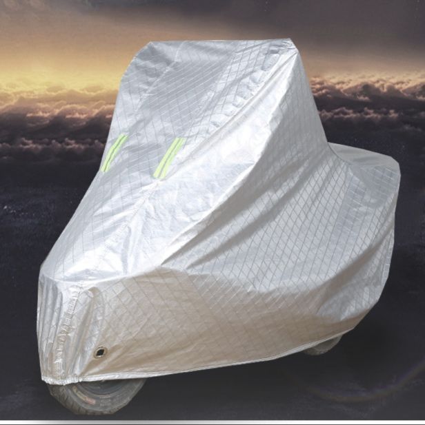 バイクカバー 全天候対応厚手防水バイクカバー中型車用