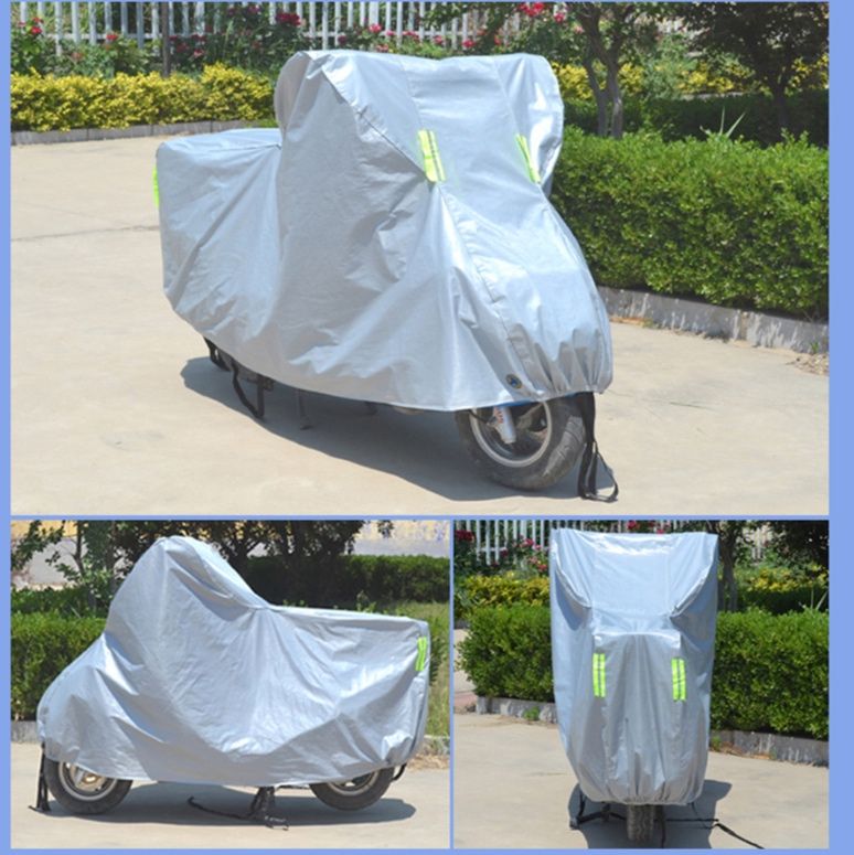 バイクカバー 全天候対応中型二輪車用防水保護覆い