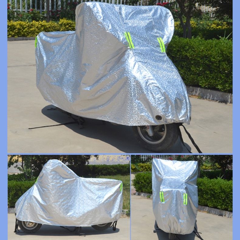 バイクカバー 全天候対応中型二輪車用防水保護覆い