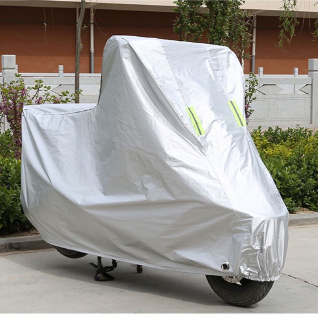 バイクカバー 四季対応全天候型防水バイクカバー中型車用