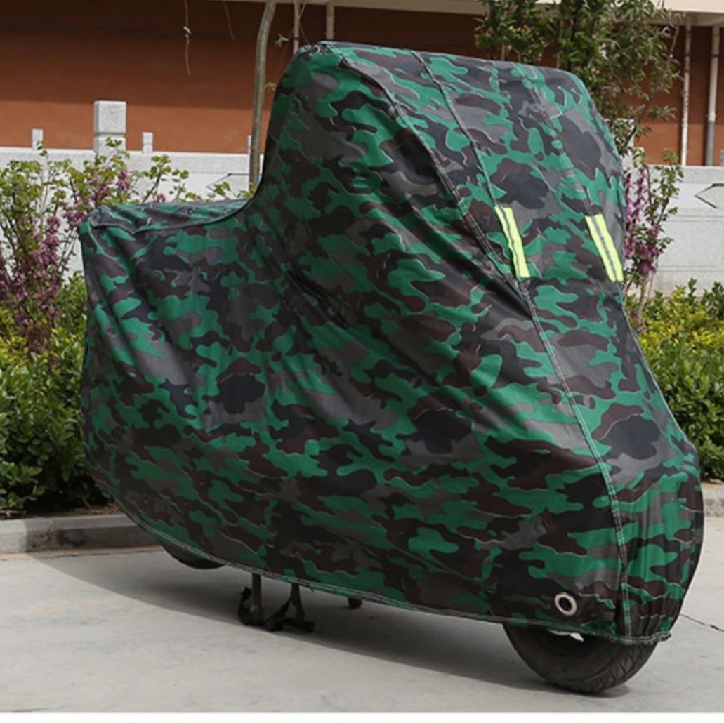 バイクカバー 四季対応全天候型防水バイクカバー中型車用