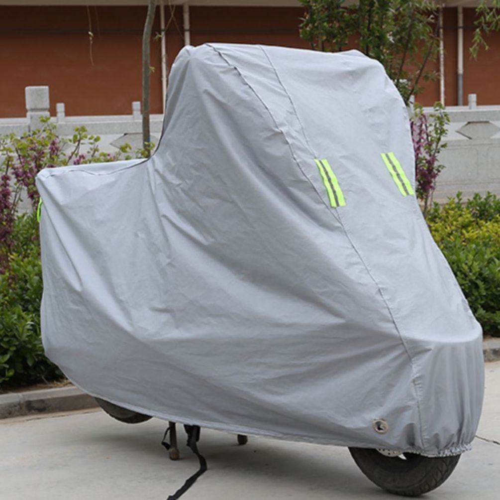 バイクカバー 四季対応全天候型防水バイクカバー中型車用