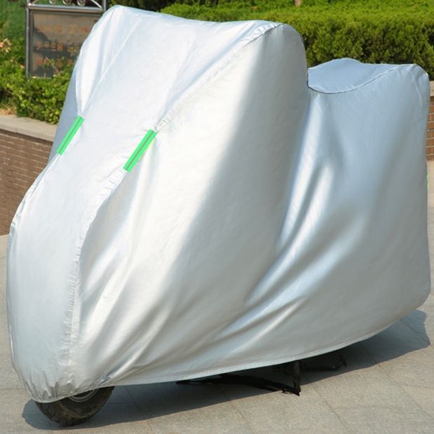 バイクカバー 全天候対応厚手防水中型二輪車保護覆い