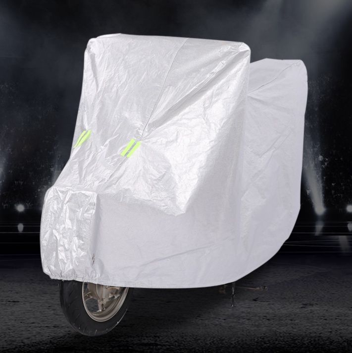 バイクカバー 全天候対応厚手防水中型二輪車保護覆い