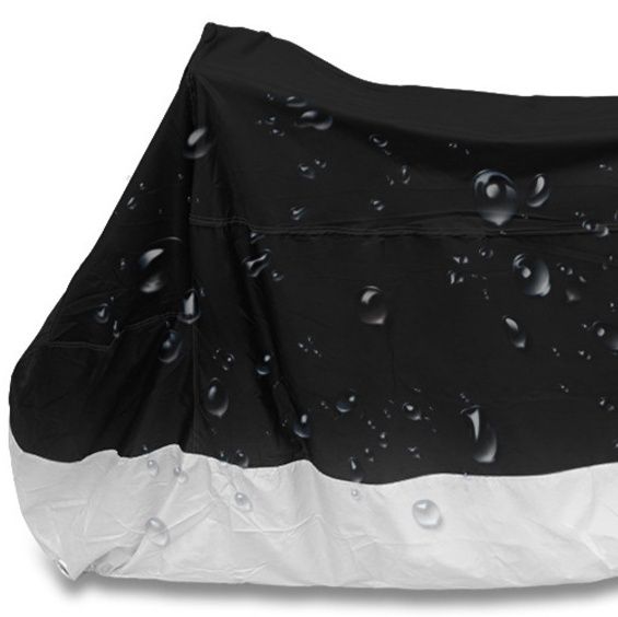 バイクカバー大型防塵防雨撥水加工原付用保護カバー鍵穴付き