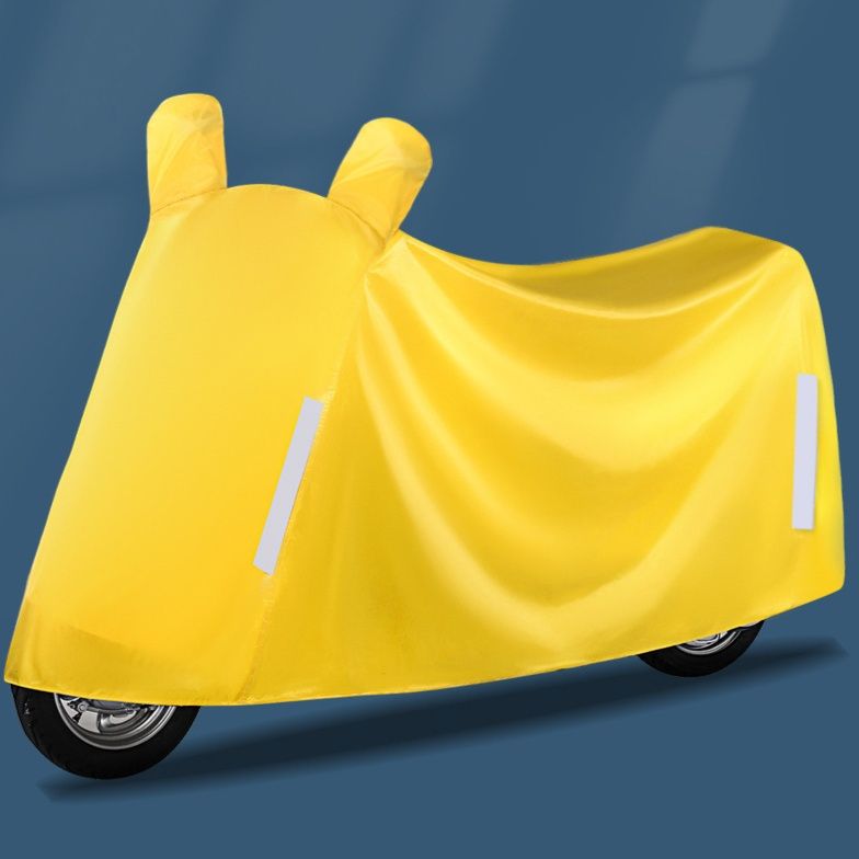 バイクカバー中型 防水仕様 反射板付き 二輪車保護