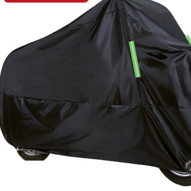 バイクカバー 高密度涂銀布製大型二輪車用全天候保護覆い