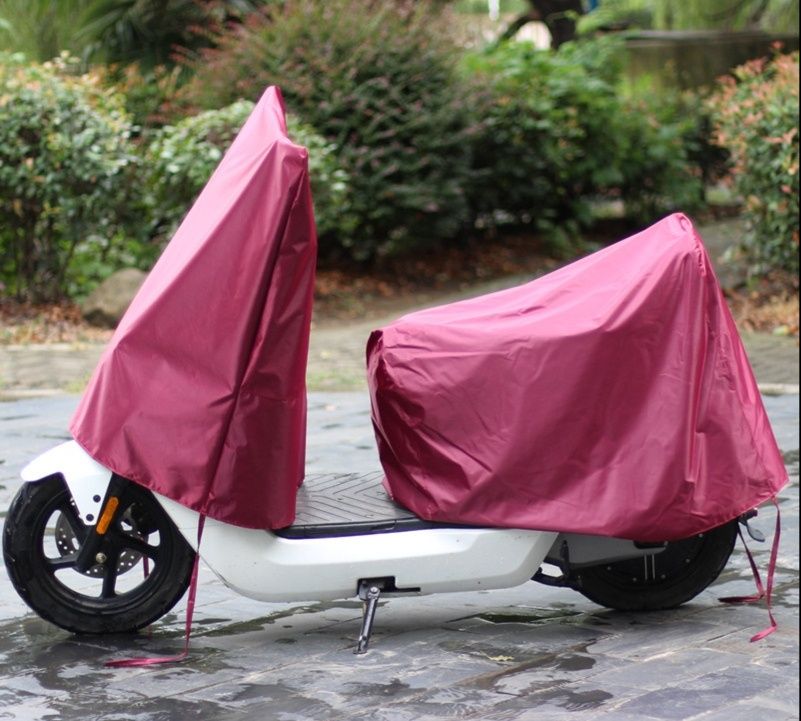 二分割式防水バイクカバーハンドル部分離型