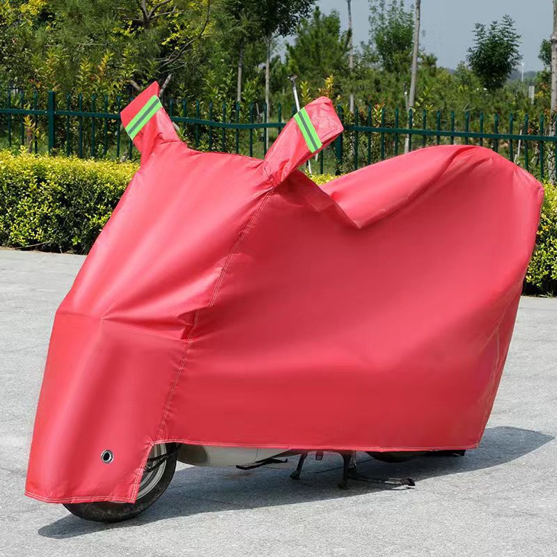 バイクカバー 全天候型ミラーポケット付きバイクカバー