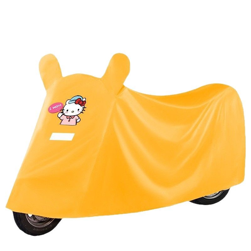バイクカバー うさぎ耳デザイン中型バイクカバー