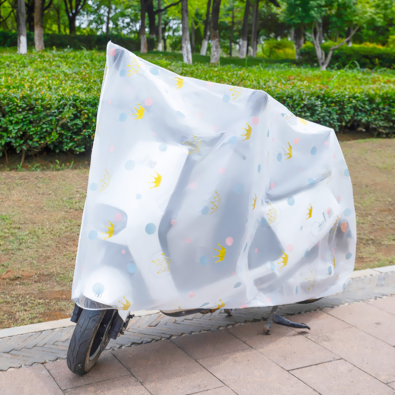 バイクカバー かわいい模様の原付バイクカバー