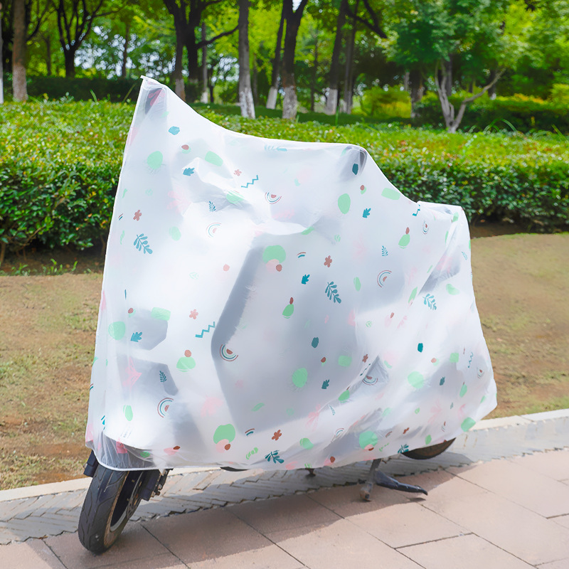バイクカバー かわいい模様の原付バイクカバー