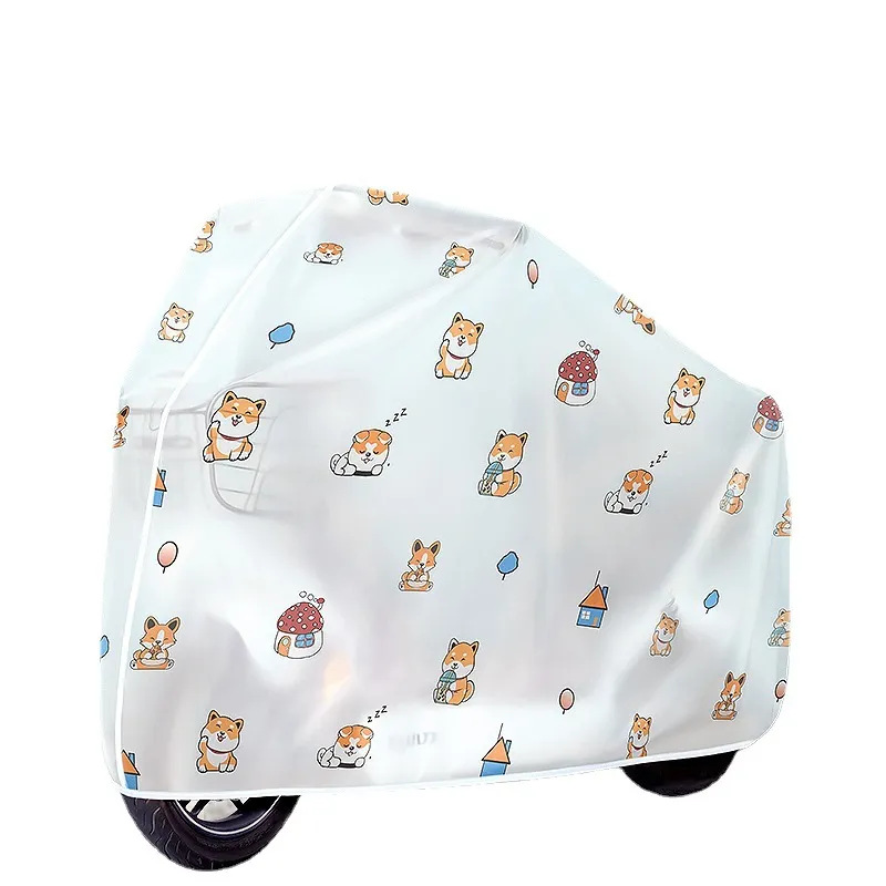 バイクカバー 四季対応 かわいい柄 原付バイクカバー