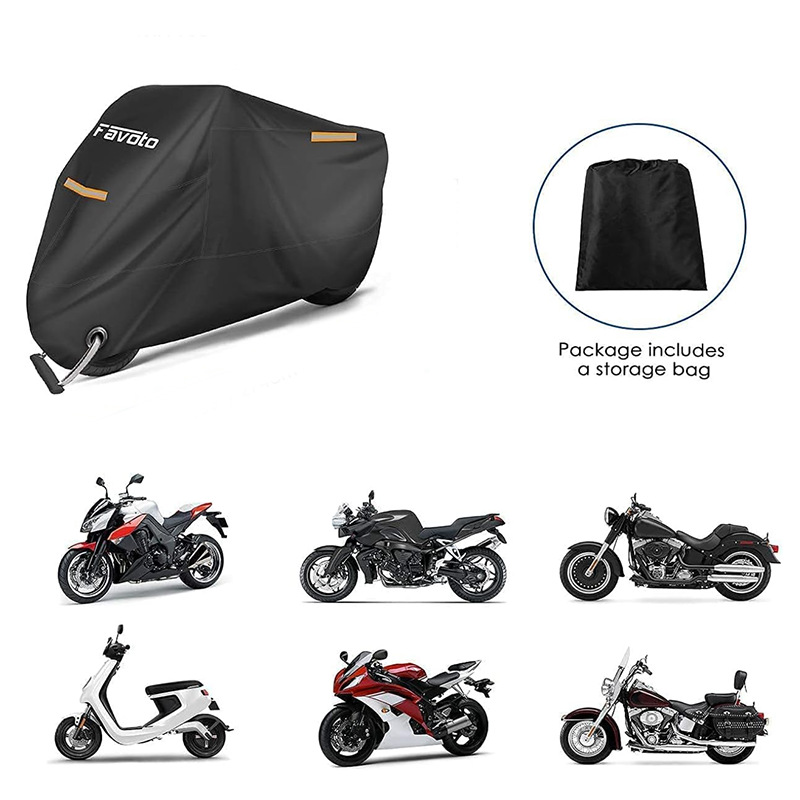 バイクカバー 大型自動二輪用全天候型防水保護カバー