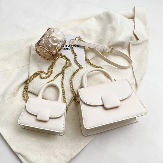 チェーン バッグ ミニハンドル ショルダー 極小財布