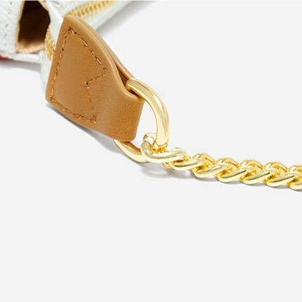 チェーン バッグ モノグラム金具付きミニショルダー