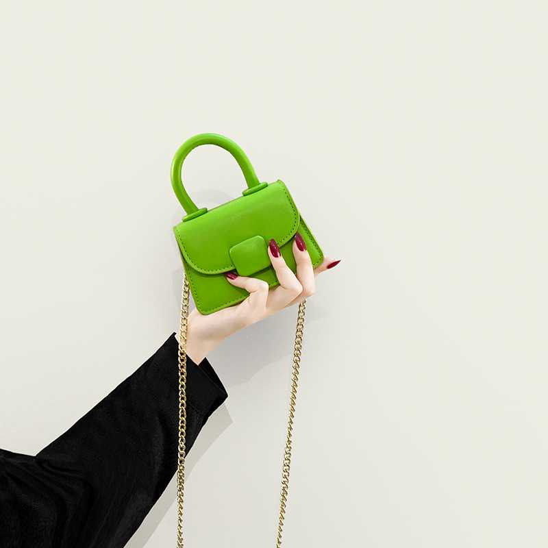 チェーン バッグ ミニハンドル ショルダー 極小財布