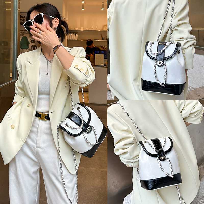 チェーン バッグ メタリック チェーンミニバッグ