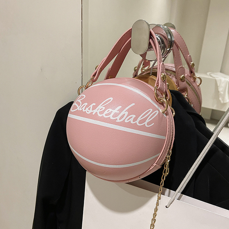 チェーン バッグ バスケットボール型ミニポシェット
