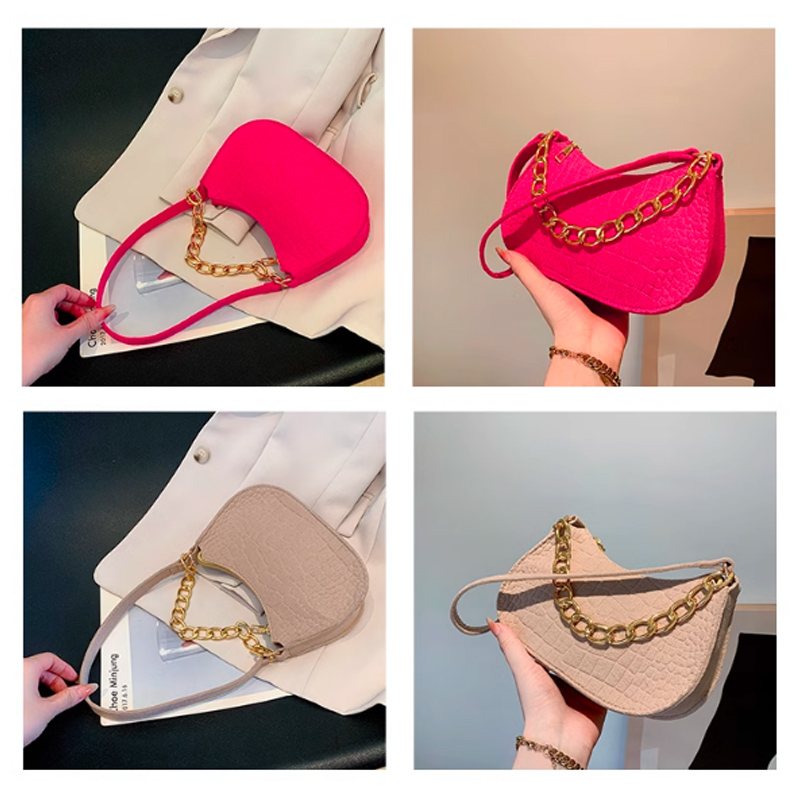 チェーン バッグ レディース ミニショルダーバッグ チェーン付き 小さめバッグ