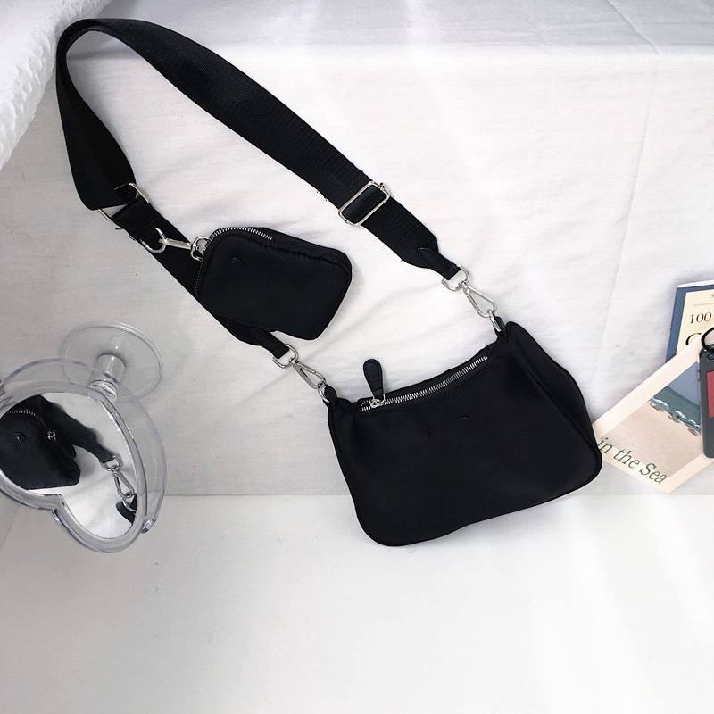 チェーン バッグ チェーンバッグ 斜め掛け 二つ折り ショルダーバッグ 黒 レディース