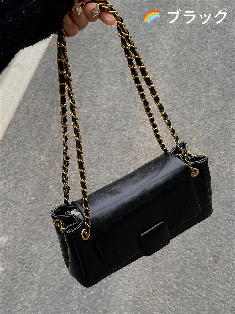 チェーン バッグ 春夏トレンド チェーンショルダーバッグ 脇下バッグ