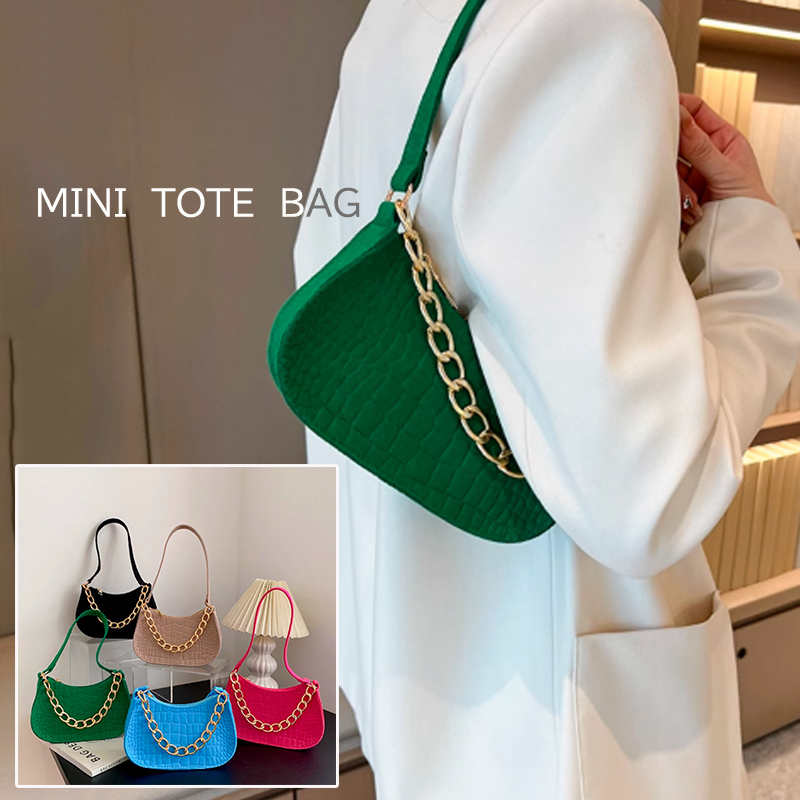 チェーン バッグ レディース ミニショルダーバッグ チェーン付き 小さめバッグ