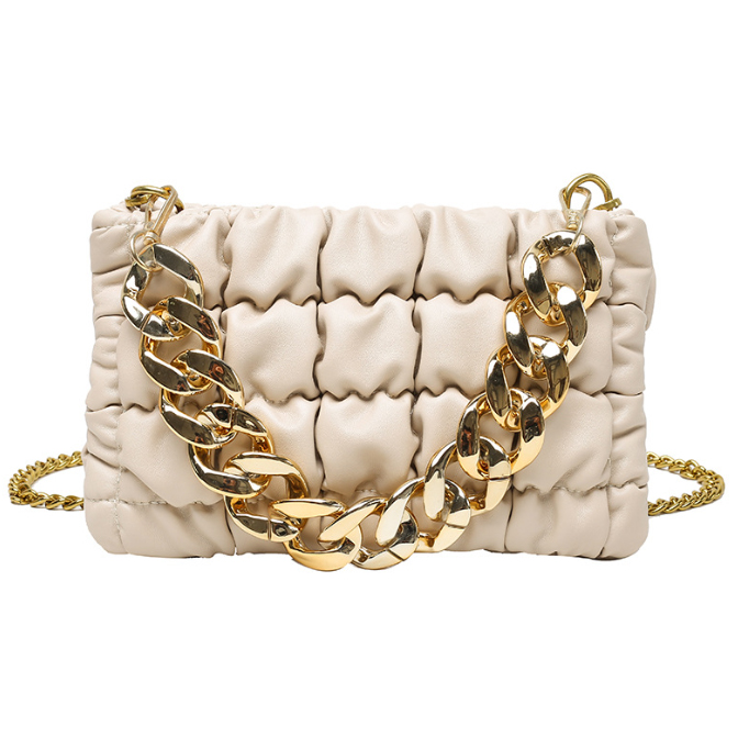 チェーン バッグ 女性用小型キルティングショルダー鞄キルティングバッグ