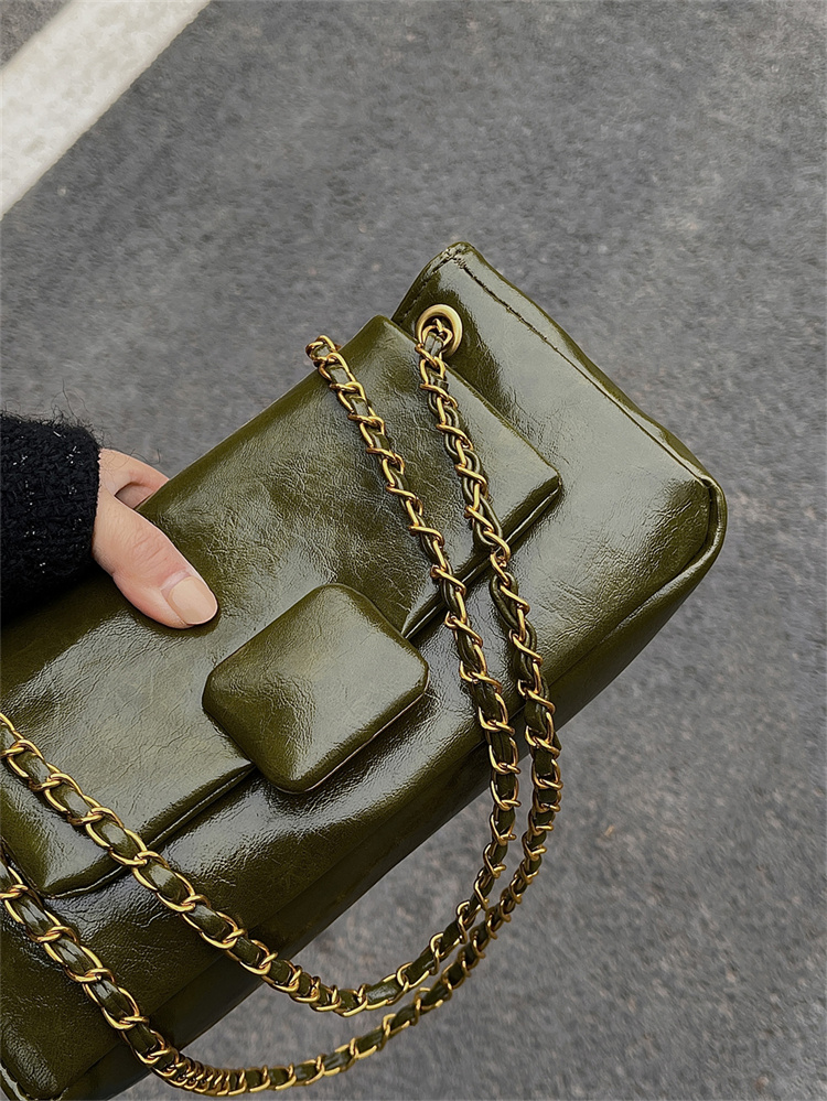 チェーン バッグ 春夏トレンド チェーンショルダーバッグ 脇下バッグ