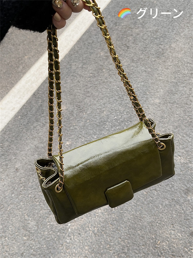 チェーン バッグ 春夏トレンド チェーンショルダーバッグ 脇下バッグ