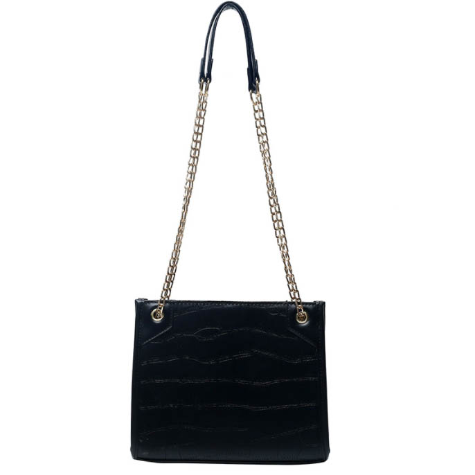 チェーン バッグ 女性用クロコダイル型押しショルダーバッグ通勤通学