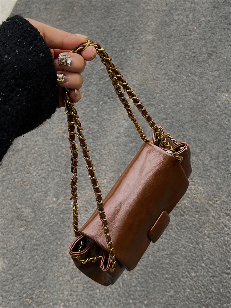 チェーン バッグ 春夏トレンド チェーンショルダーバッグ 脇下バッグ