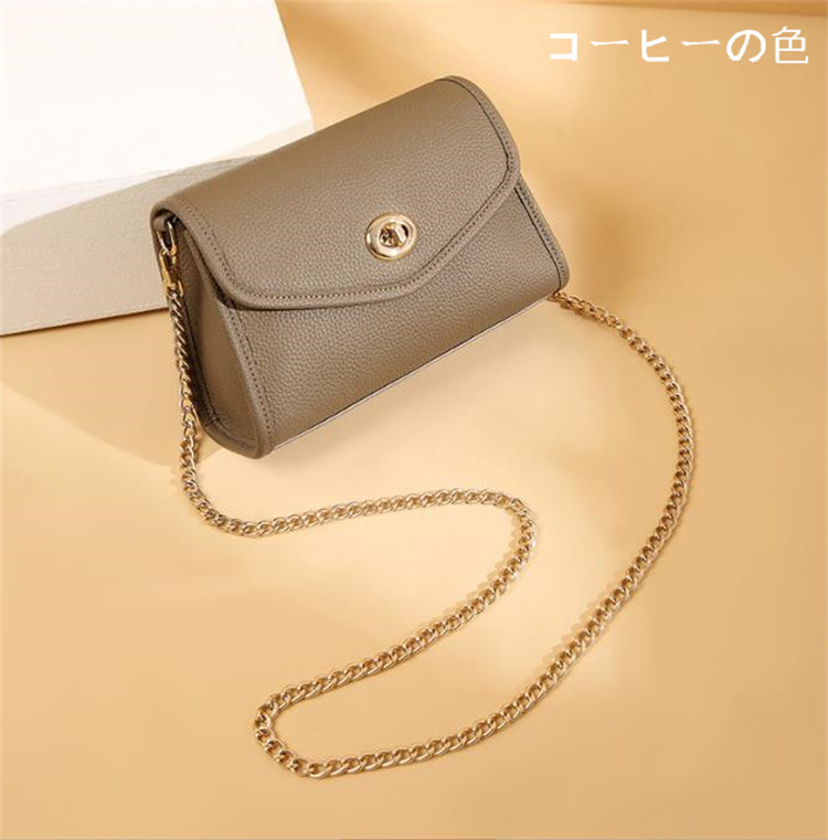 チェーン バッグ 上品なベージュチェーンバッグ ショルダー