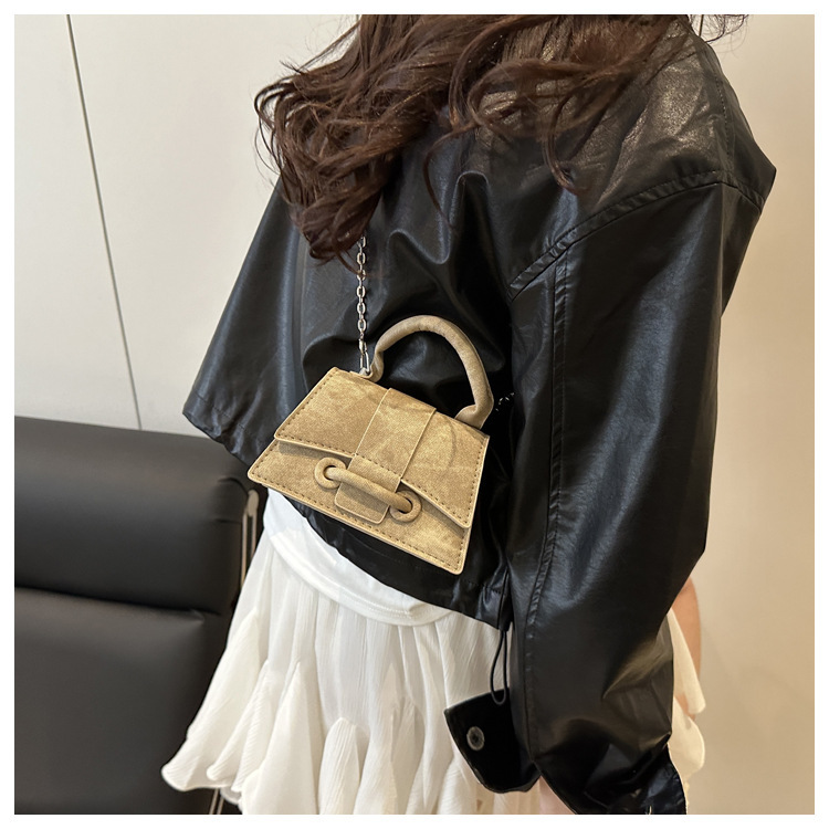 チェーン バッグ レディース ミニチェーン ハンドバッグ スクエア型 上品