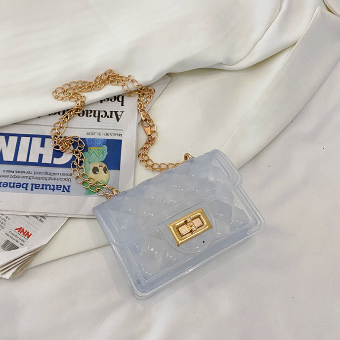 チェーン バッグ 艶やかキルティング ミニ チェーン ショルダー バッグ