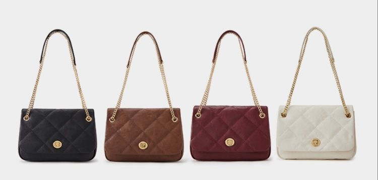 チェーンバッグ キルティング クラシック菱形ステッチショルダー